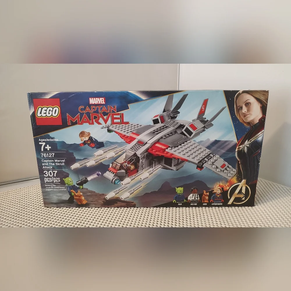 Lego 76127 Captain Marvel and the Skrull Attack Marvel Captain Marvel Avengers